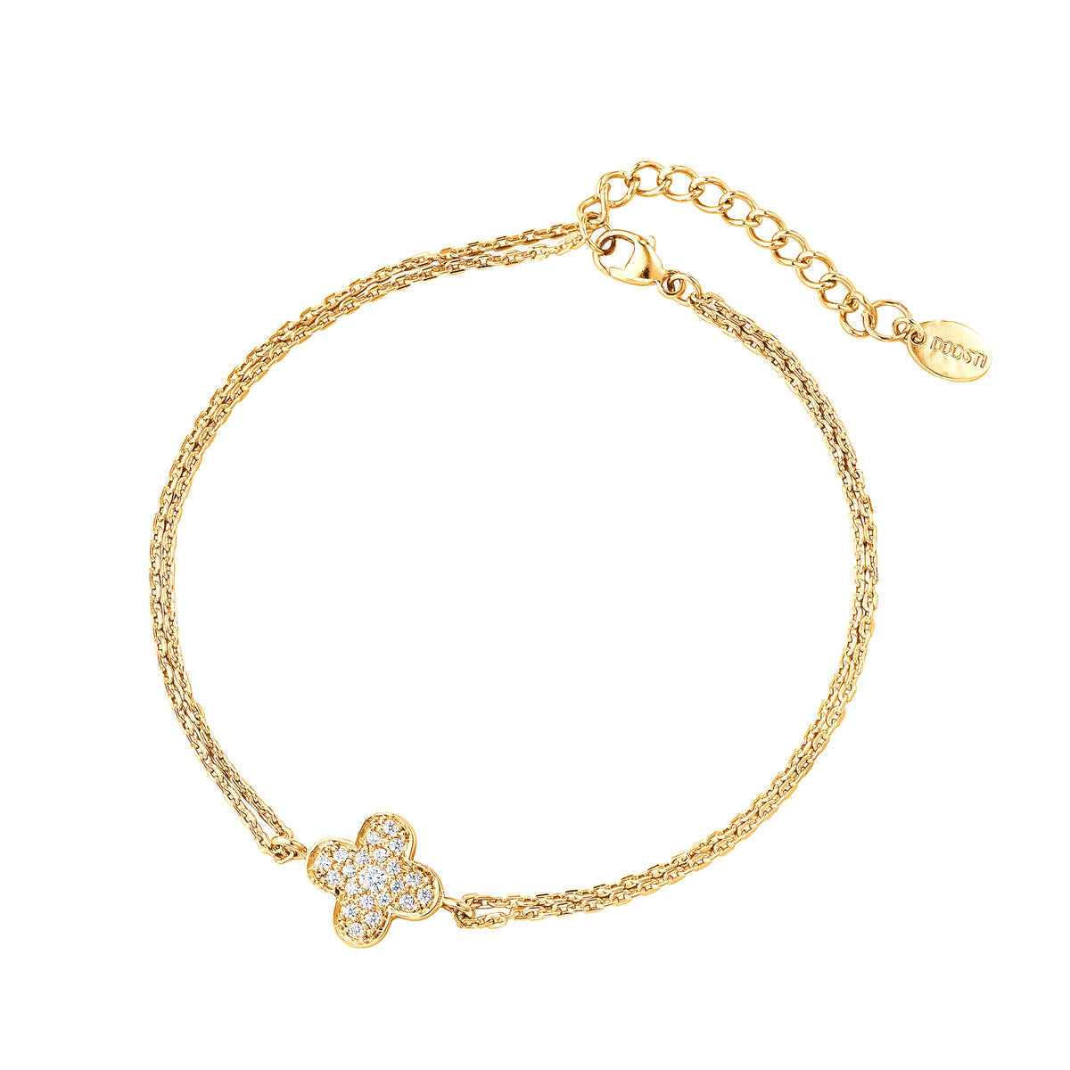 DOOSTI Damen Armband 333/- Gelbgold - Glück