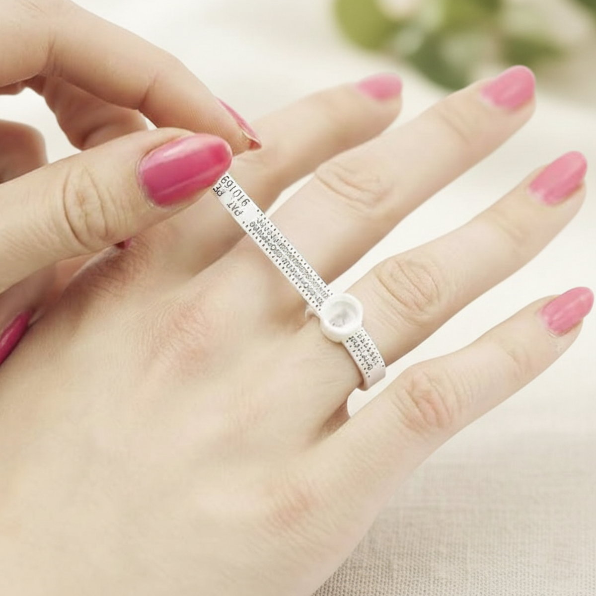 DOOSTI Ringmaßband – Zum Messen der Ringgröße
