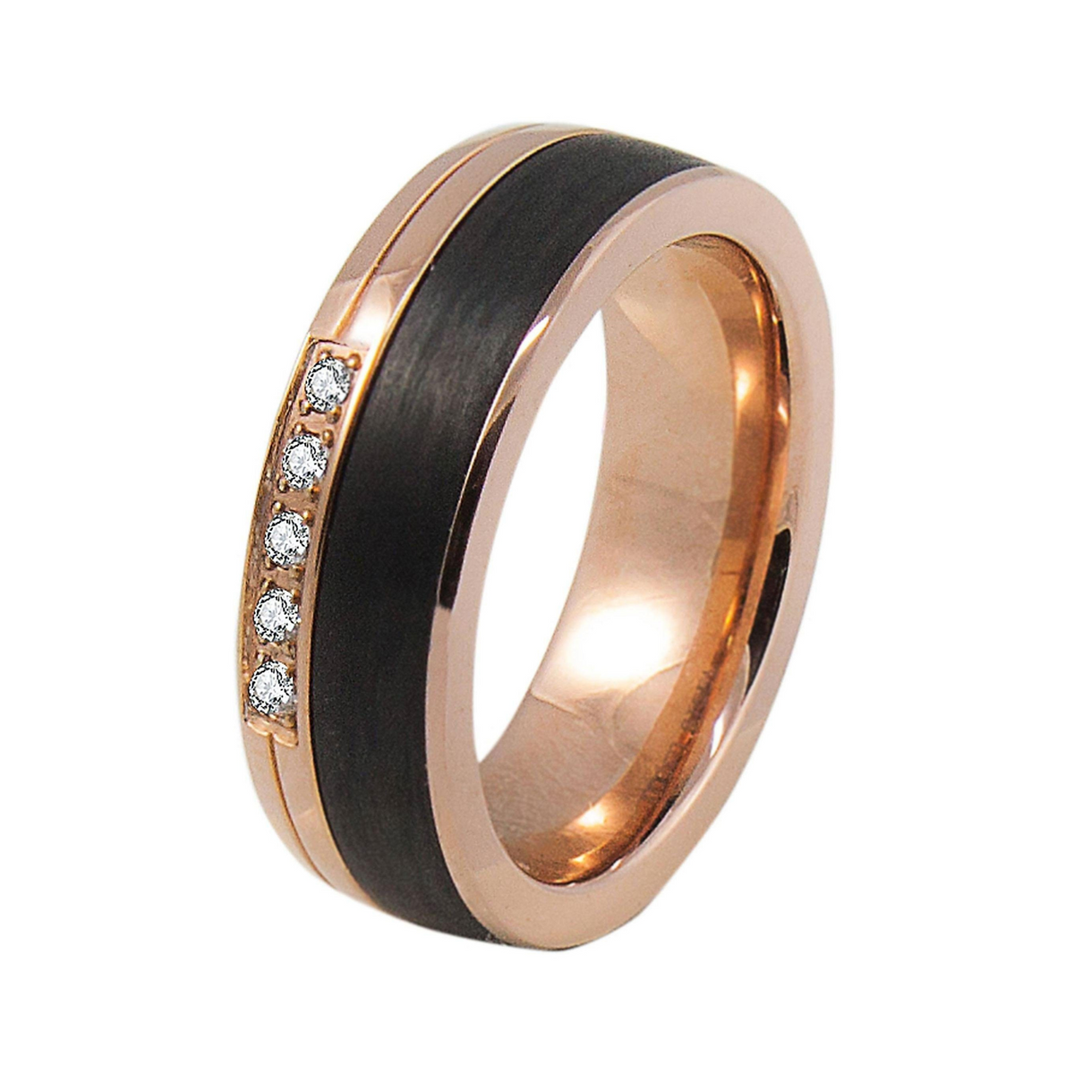 DOOSTI Partnerring / Trauring - TRUTH ROSE Carbon