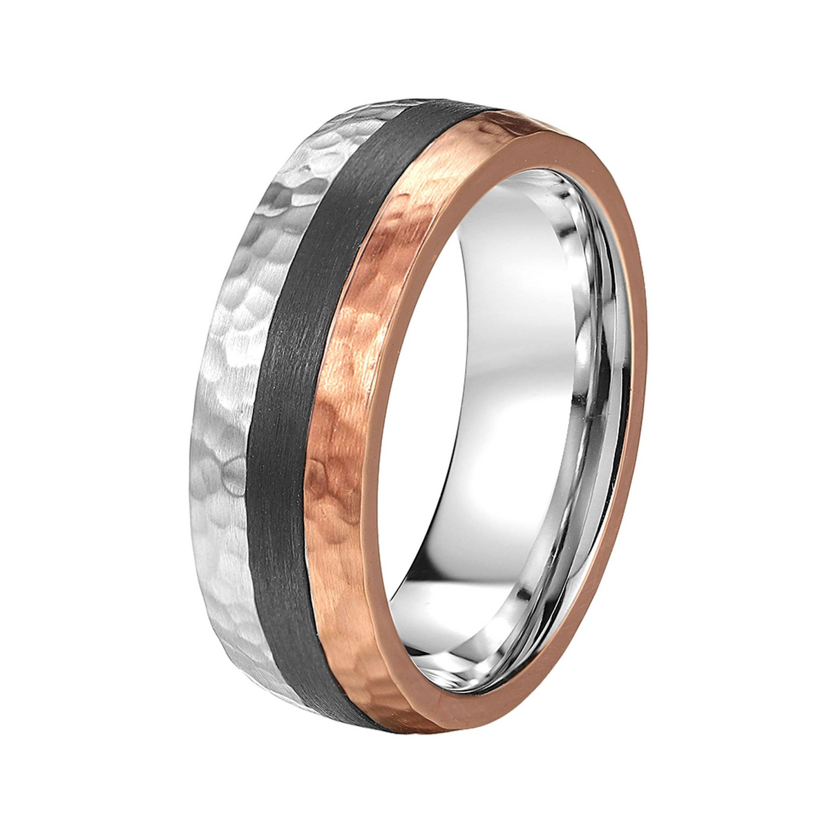 DOOSTI Partnerring / Trauring - STRONG BICOLOR Carbon