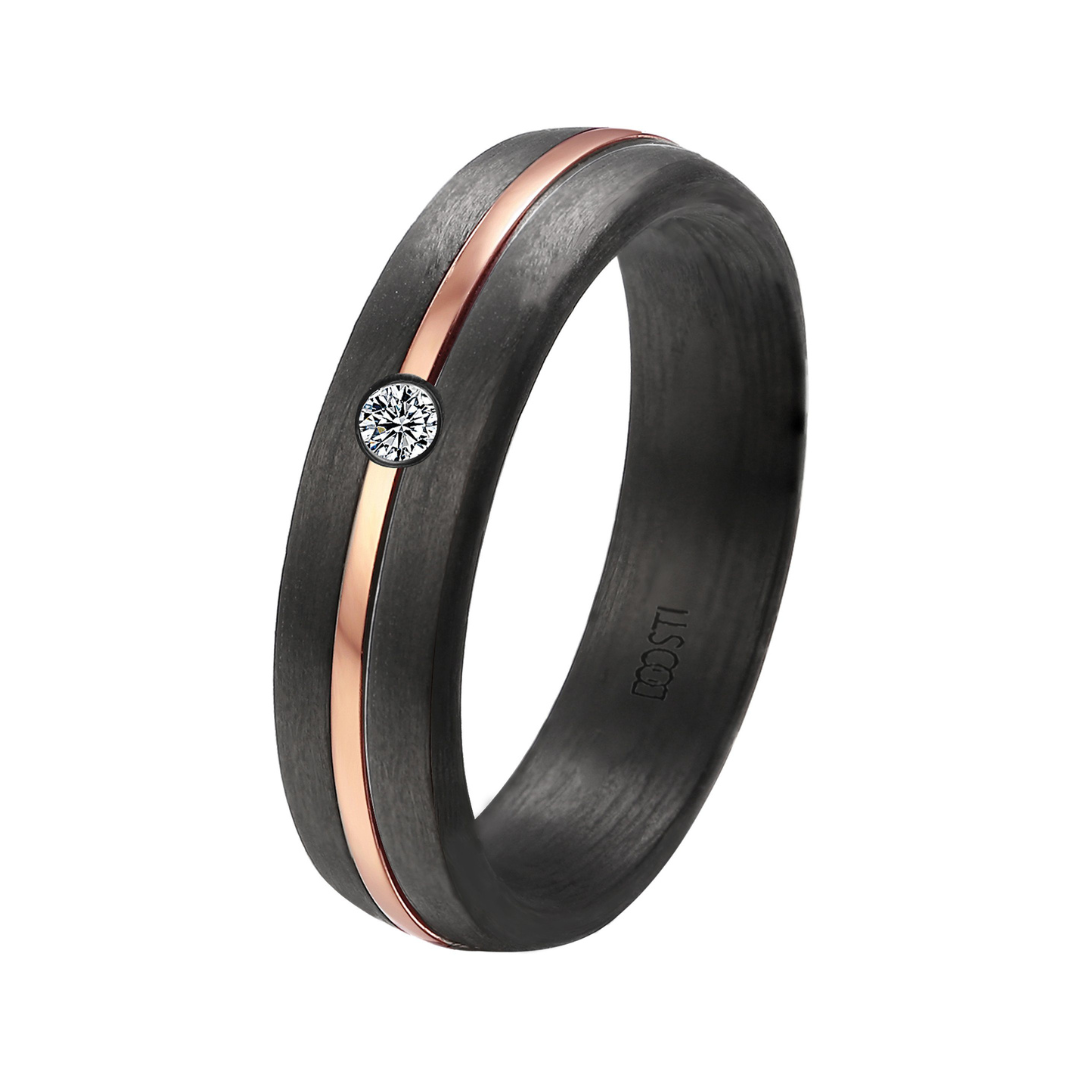 DOOSTI Partnerring / Trauring - ELEGANT Carbon
