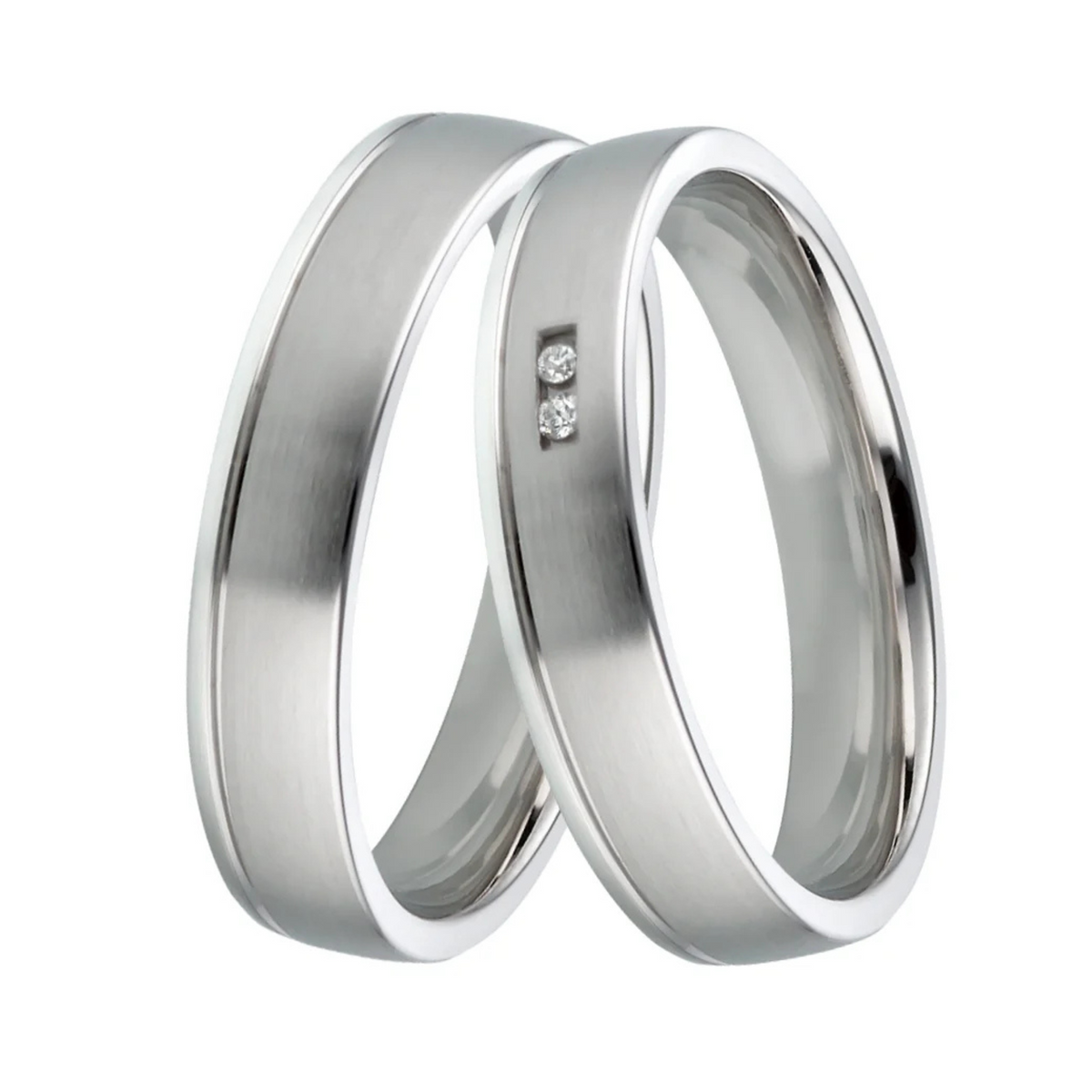 DOOSTI Partnerring / Trauring - SENSUAL SILVER