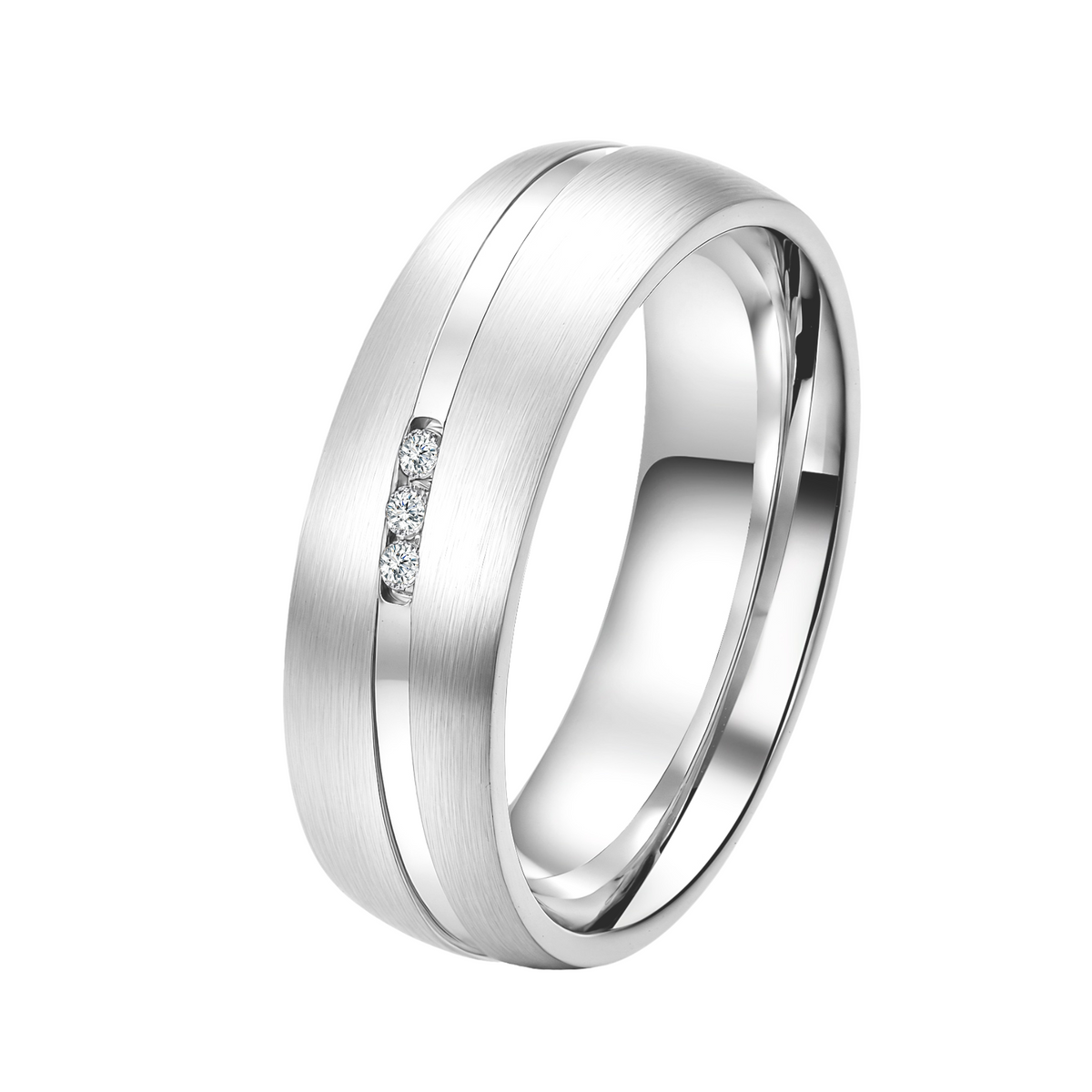 DOOSTI Partnerring / Trauring - HIGHLIGHT SILVER