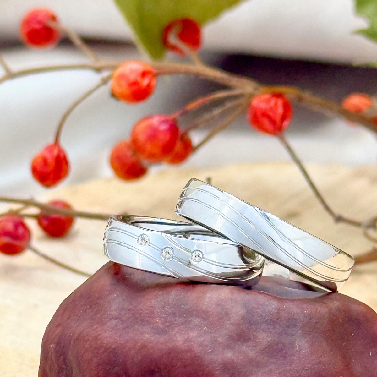 DOOSTI Partnerring / Trauring - LINES SILVER