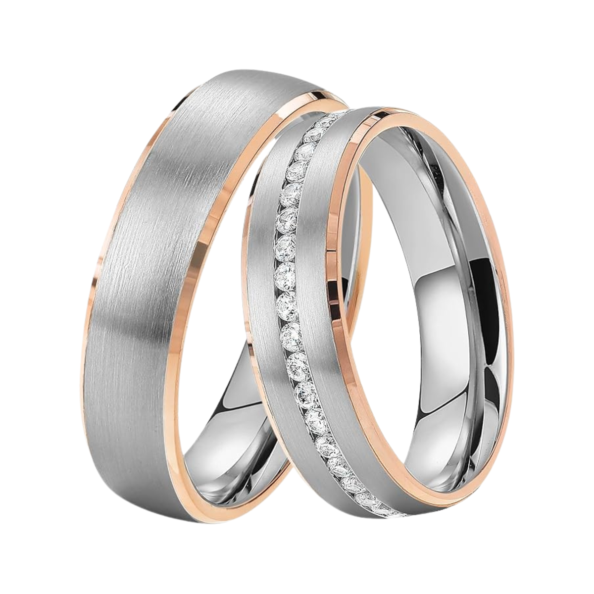 DOOSTI Partnerring / Trauring - LINE BICOLOR
