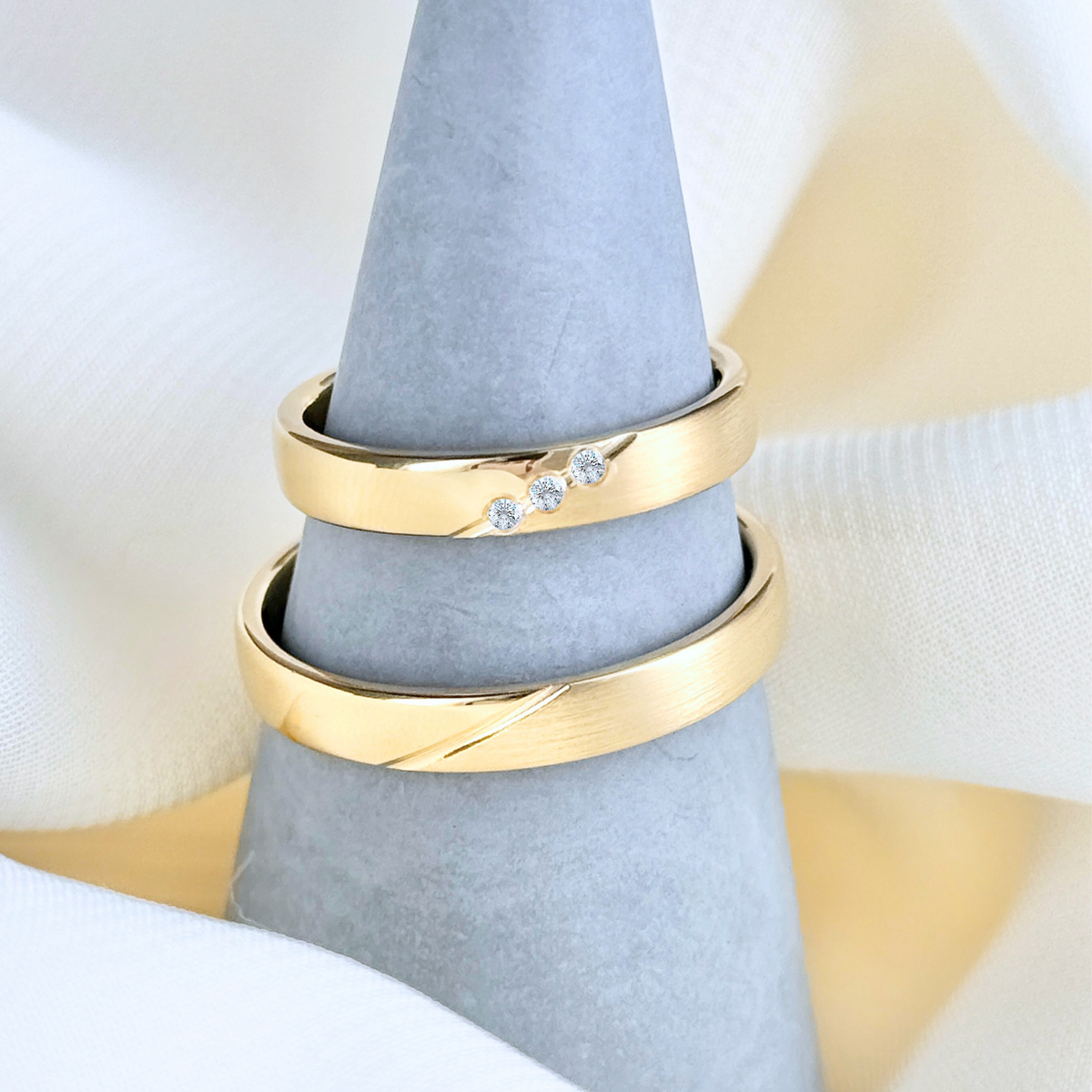 DOOSTI Partnerring / Trauring - SWEET YELLOW