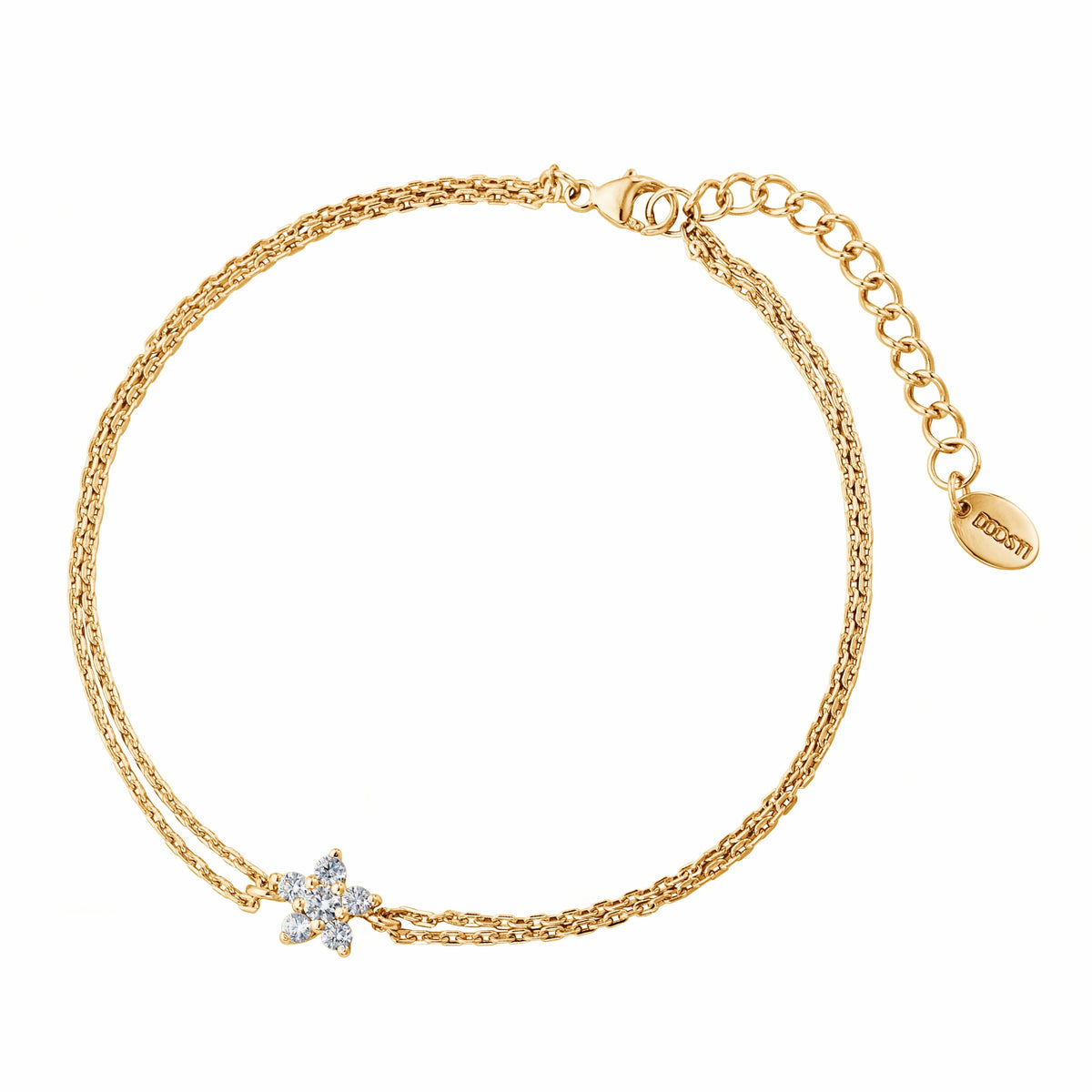 DOOSTI Damen Armband 925/Silber - Blume