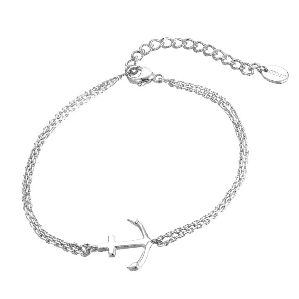 DOOSTI Damen Armband 925/Silber - Anker