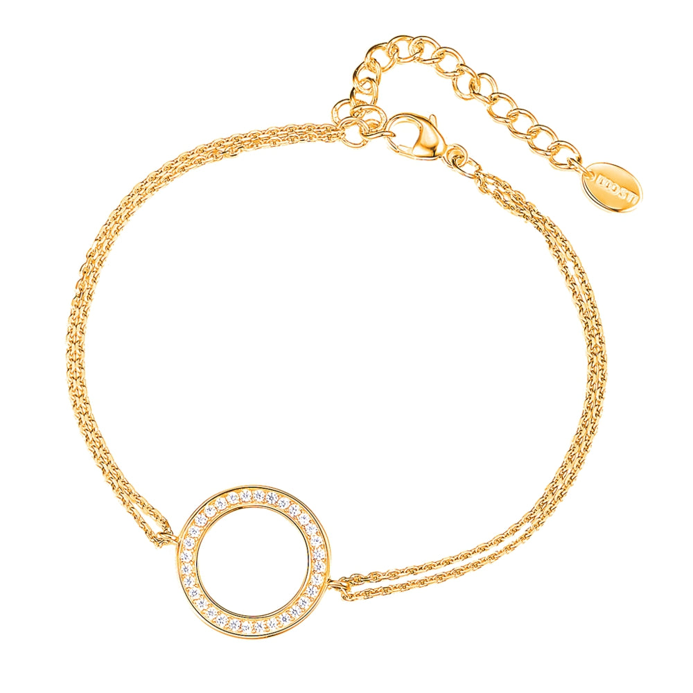 DOOSTI Damen Armband 925/Silber - Kreislinie