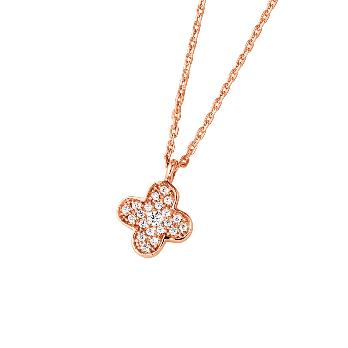 DOOSTI Damen Collier 925/Silber - Glück