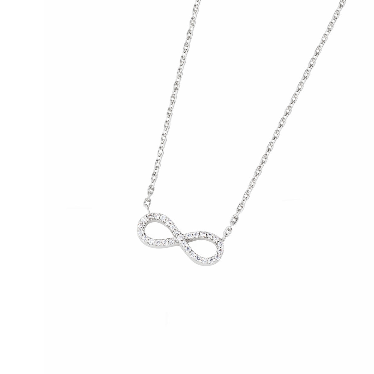 DOOSTI Damen Collier 925/Silber - Unendlichkeit Zwei