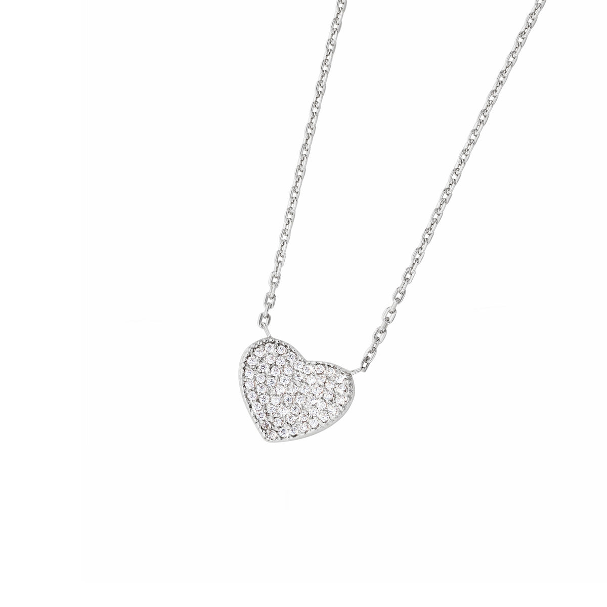 DOOSTI Damen Collier 925/Silber - Herz