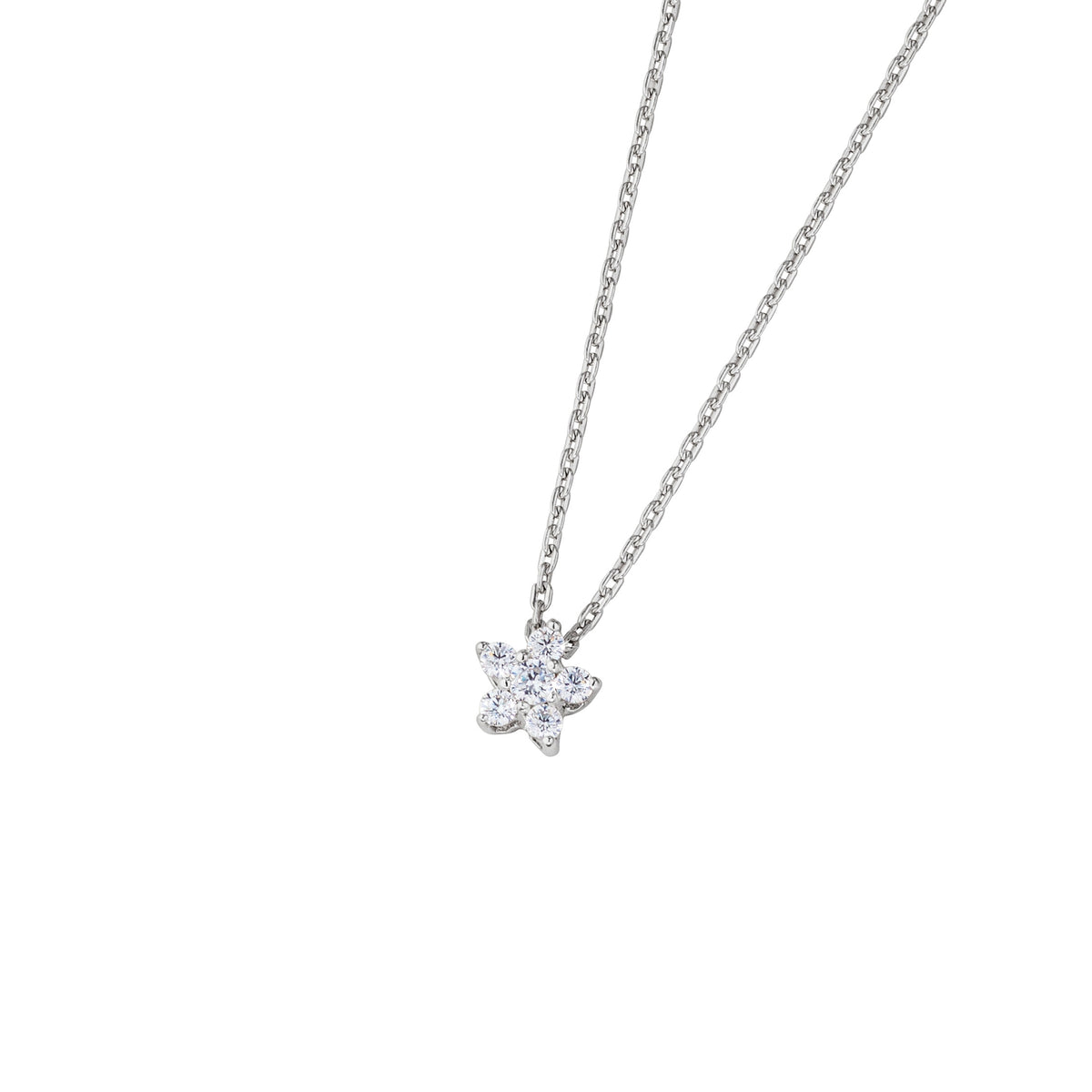 DOOSTI Damen Collier 925/Silber - Blume