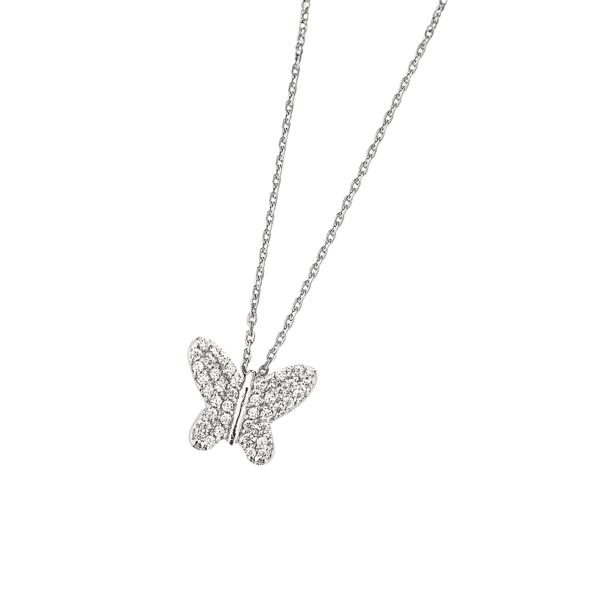 DOOSTI Damen Collier 925/Silber - Schmetterling
