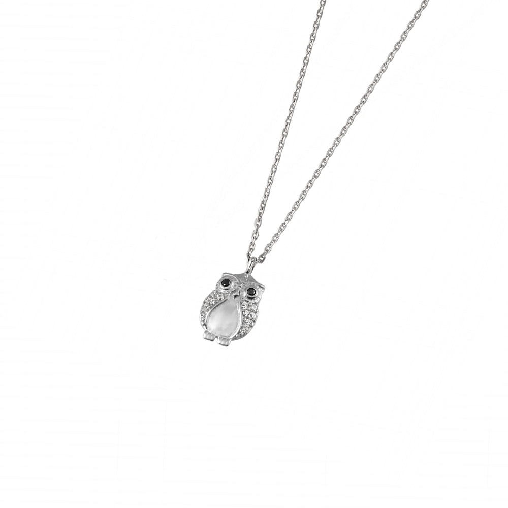 DOOSTI Damen Collier 925/Silber - Eule