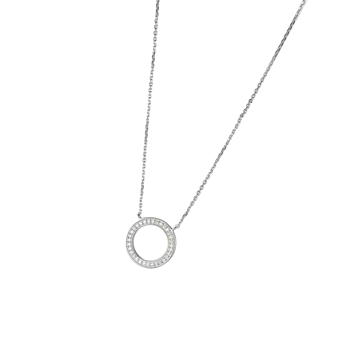 DOOSTI Damen Collier 925/Silber - Kreislinie