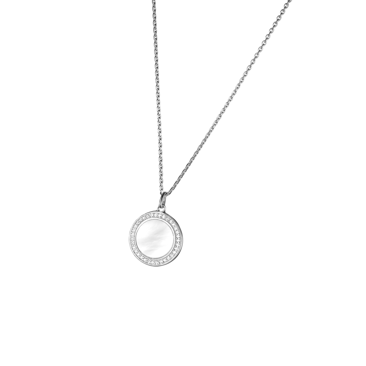 DOOSTI Damen Collier 925/Silber - Perlmutt