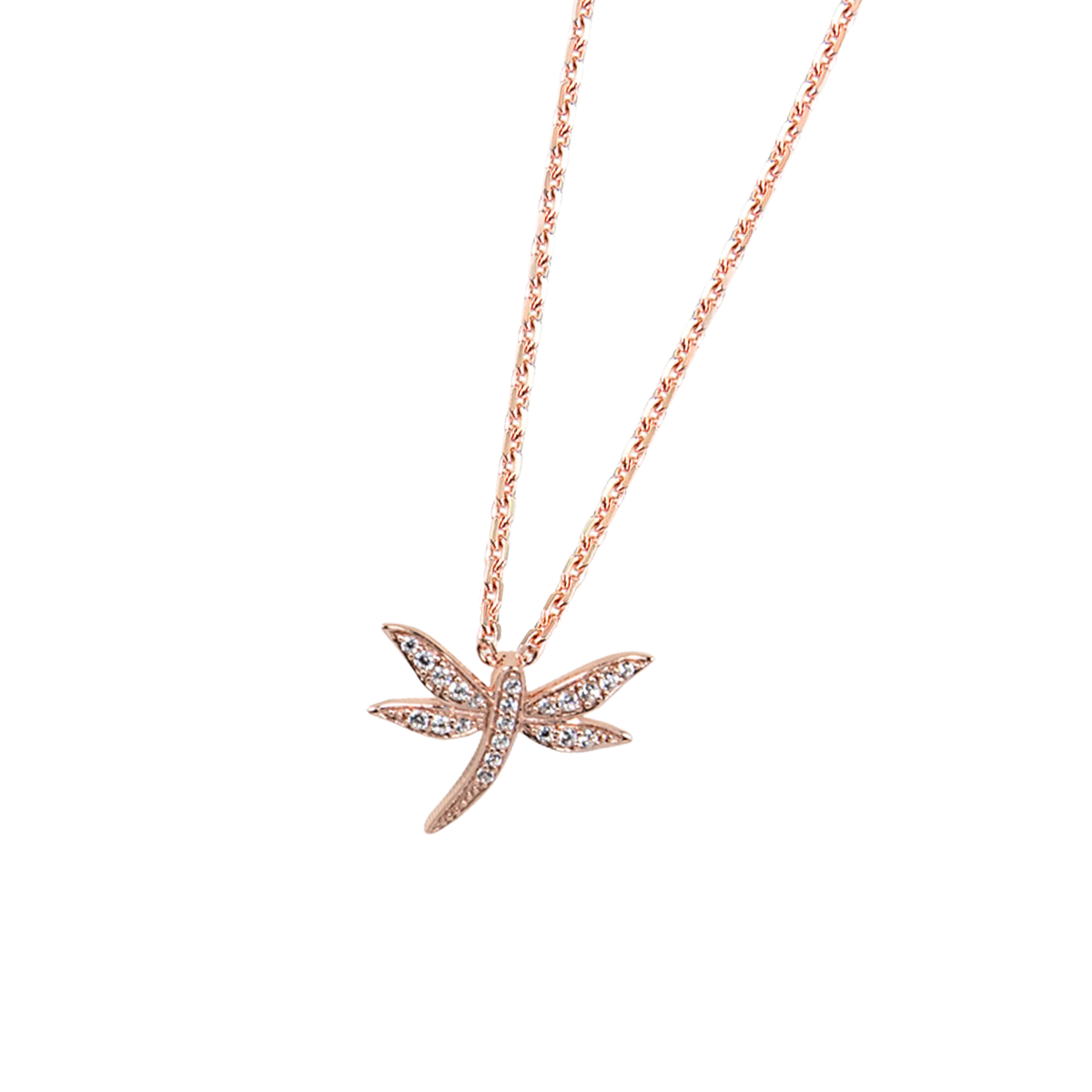 DOOSTI Damen Collier 925/Silber - Libelle