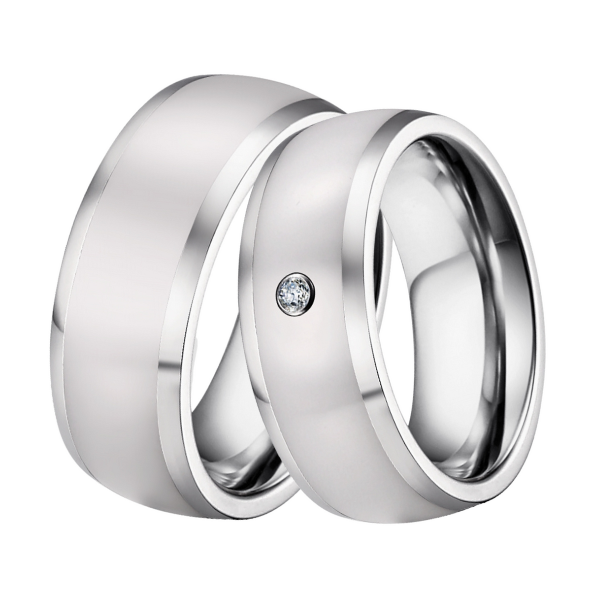 DOOSTI Partnerring / Trauring - BOUND WHITE