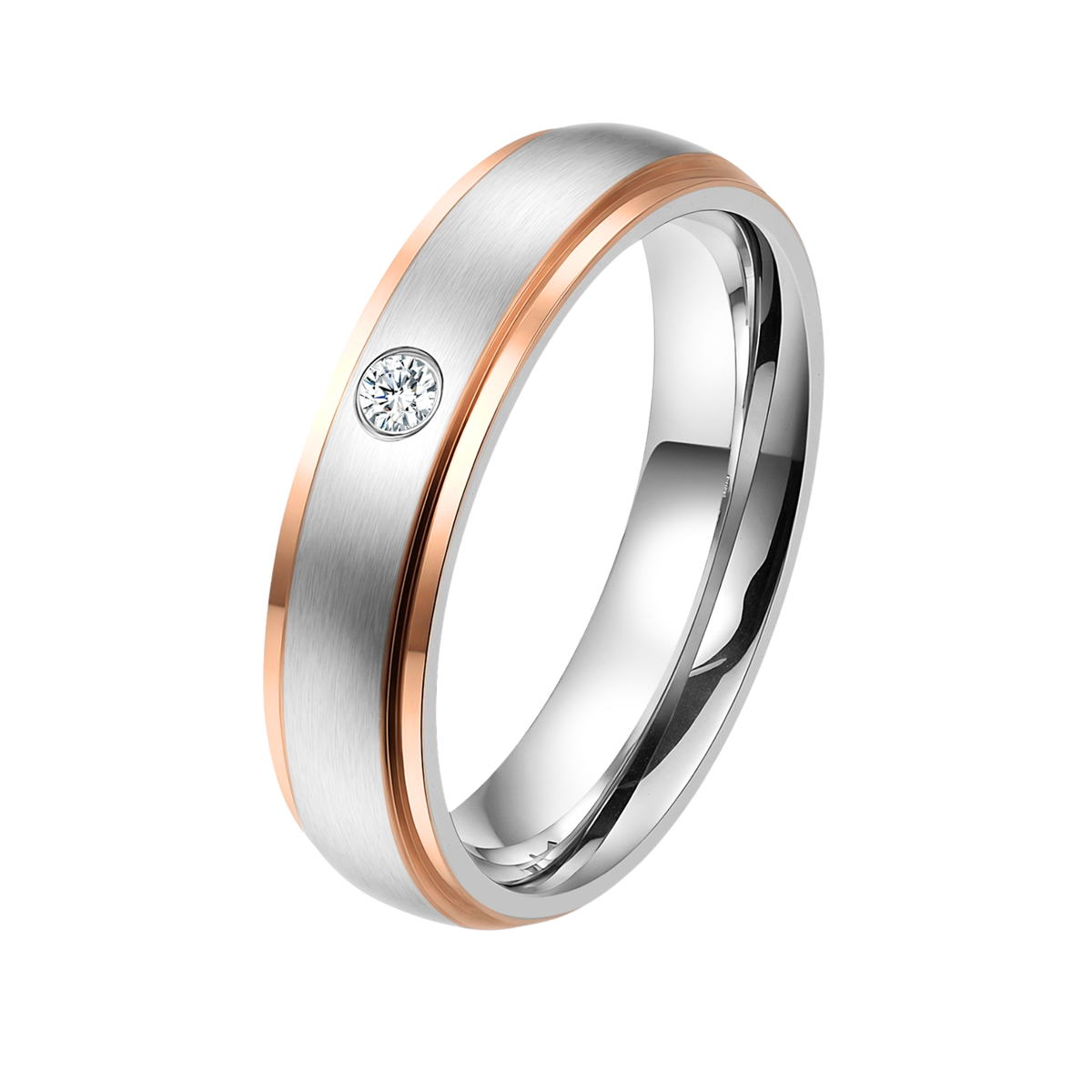 DOOSTI Partnerring / Trauring - SUNSHINE BICOLOR