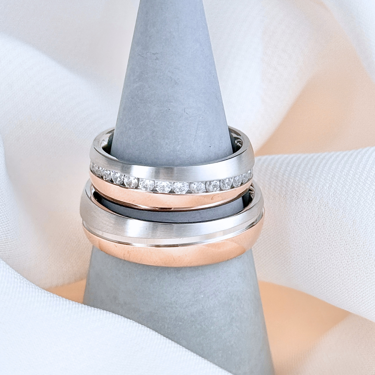 DOOSTI Partnerring / Trauring - HOPE BICOLOR