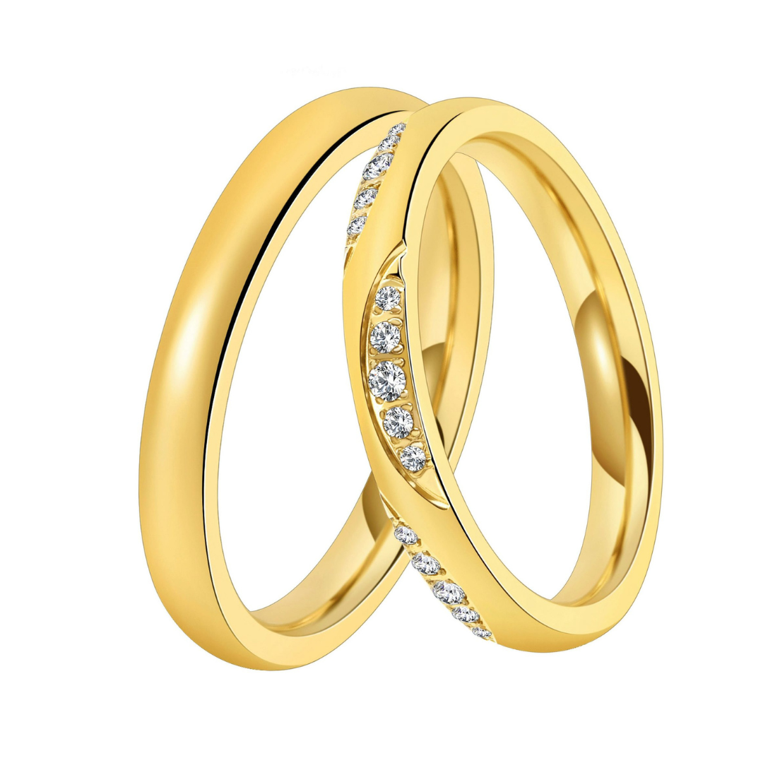 DOOSTI Partnerring / Trauring - INSPIRATION YELLOW