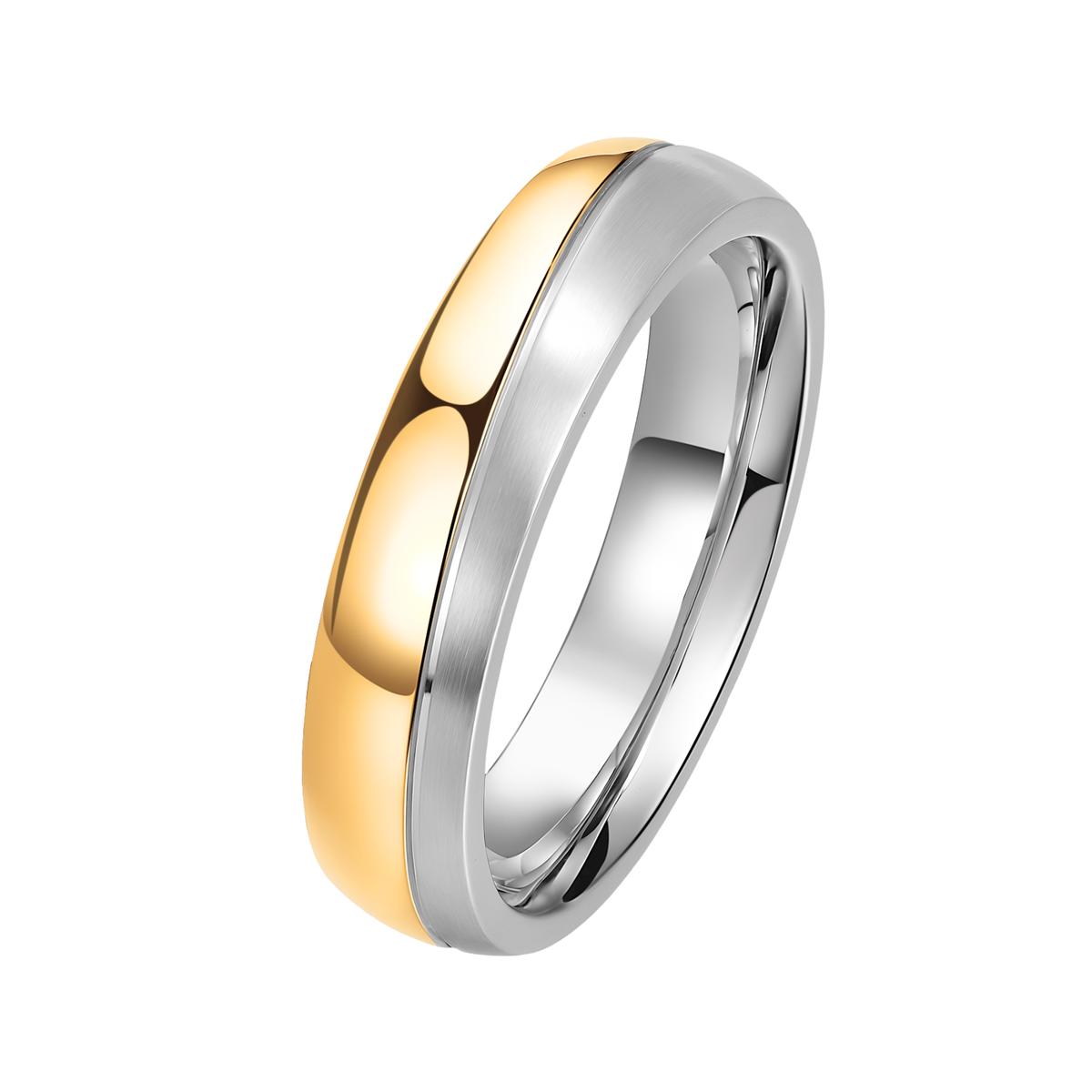 DOOSTI Partnerring / Trauring - THREE STARS BICOLOR