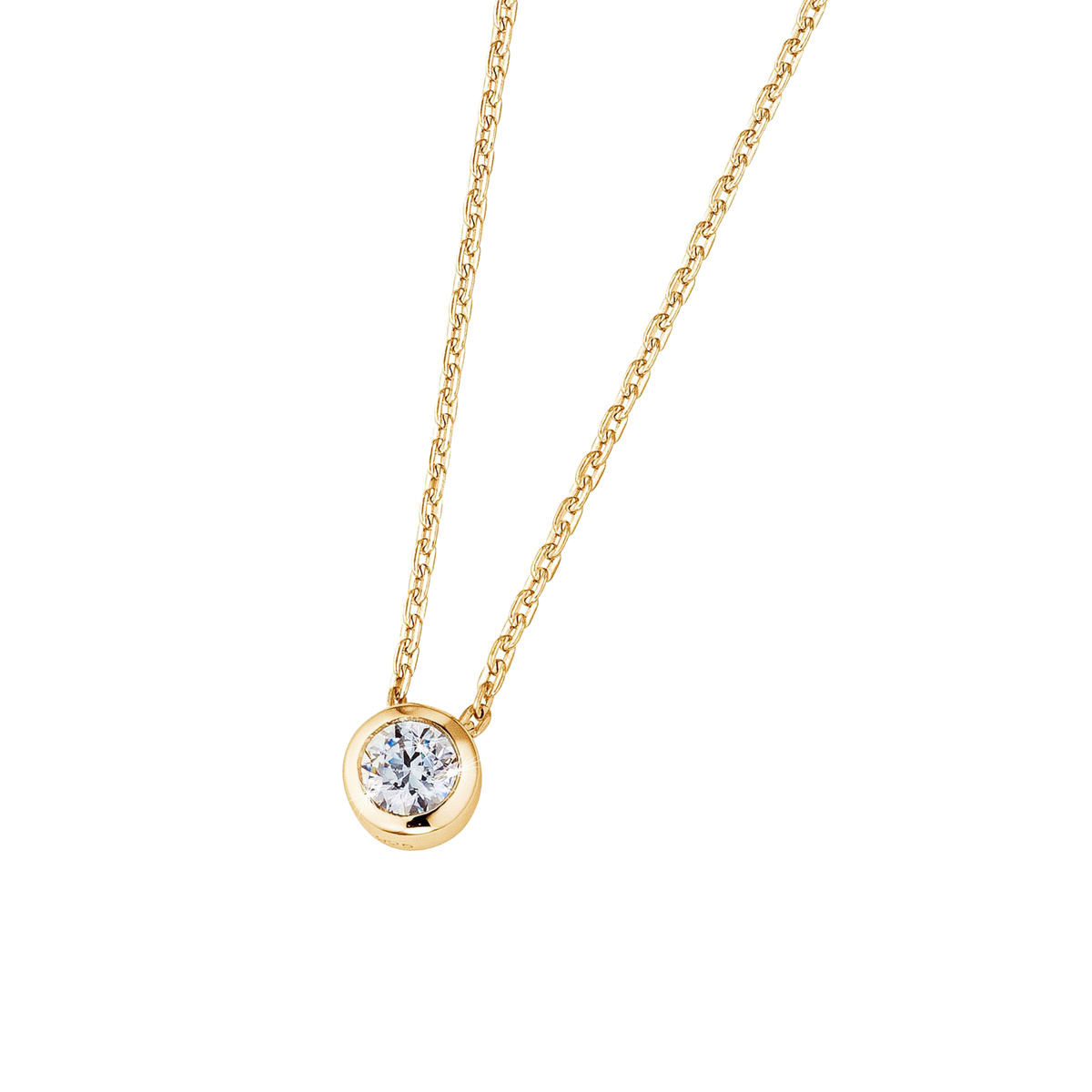 DOOSTI Damen Collier 333/- Gelbgold - Kernlicht