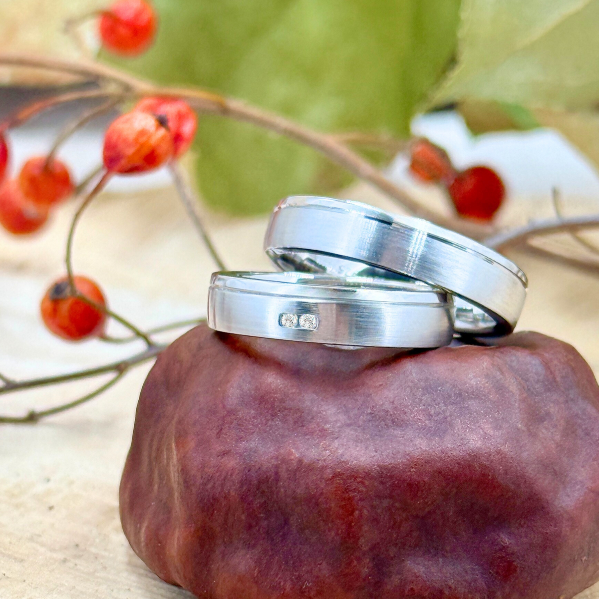 DOOSTI Partnerring / Trauring - SENSUAL SILVER