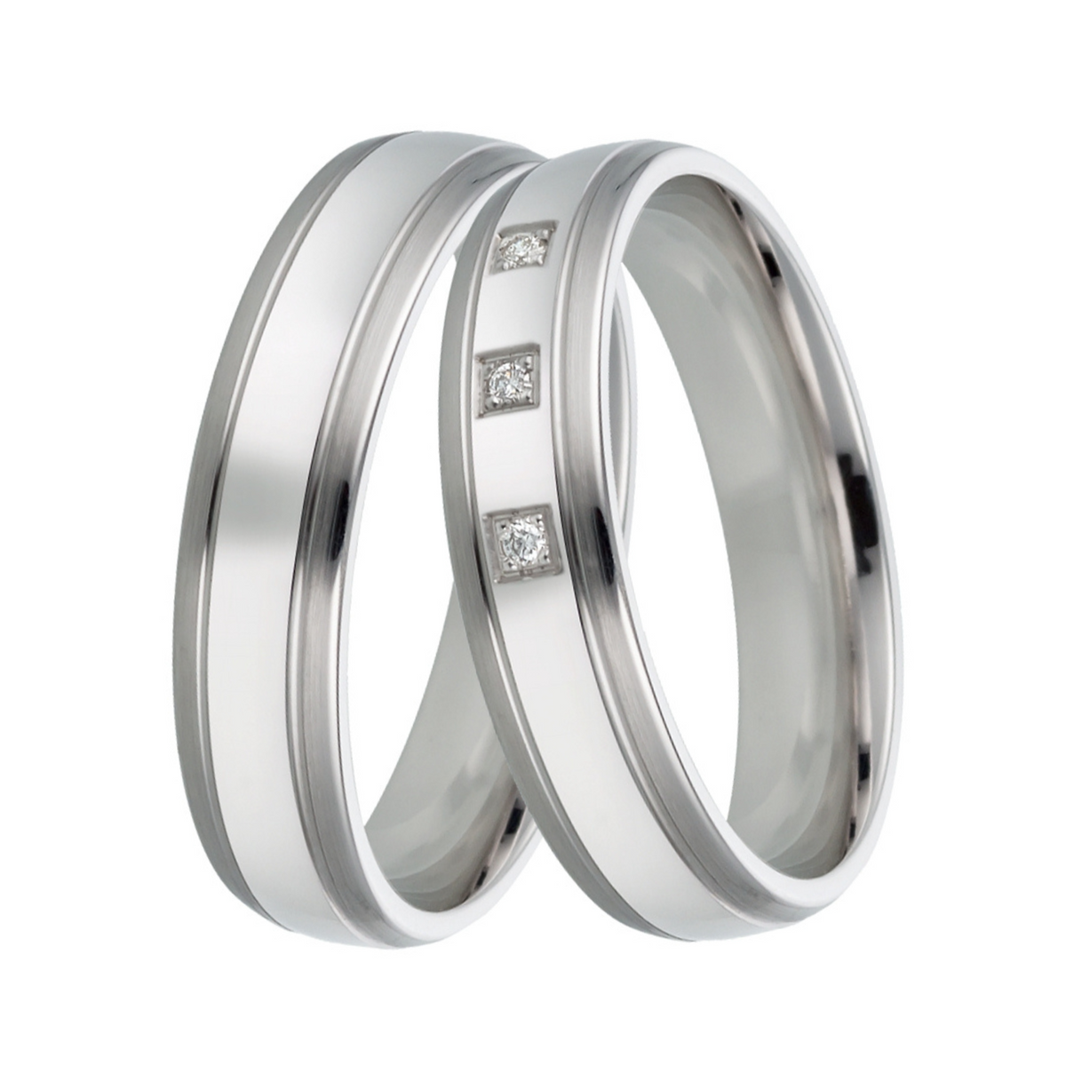 DOOSTI Partnerring / Trauring - FUNNY SILVER