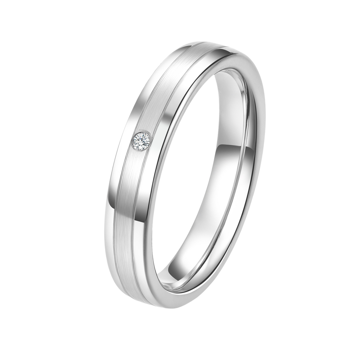 DOOSTI Partnerring / Trauring - SMALL SILVER