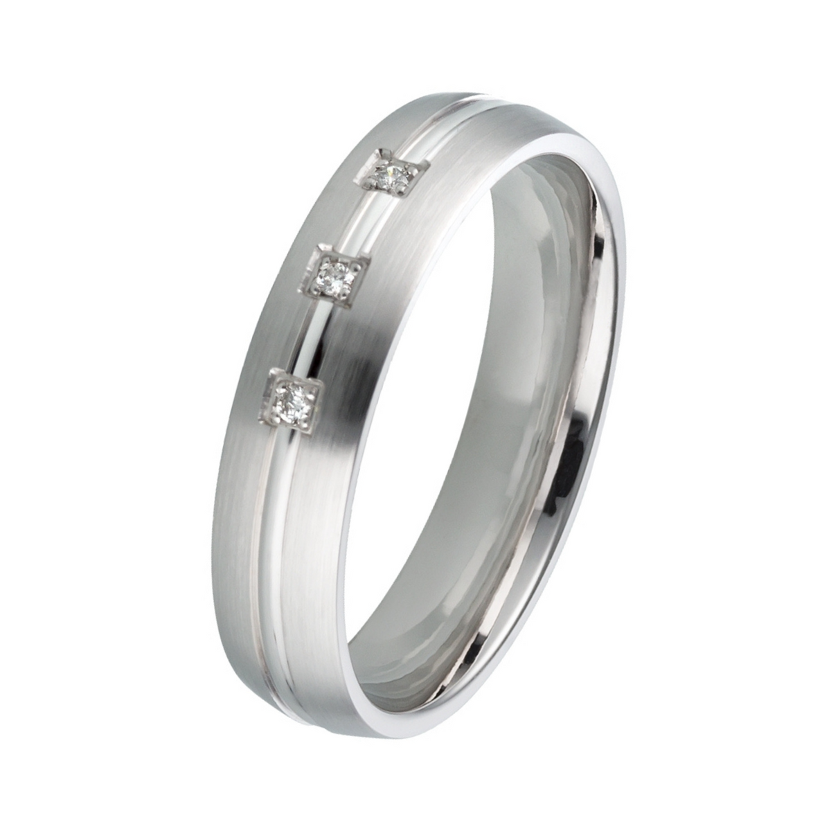 DOOSTI Partnerring / Trauring - PRESENT SILVER