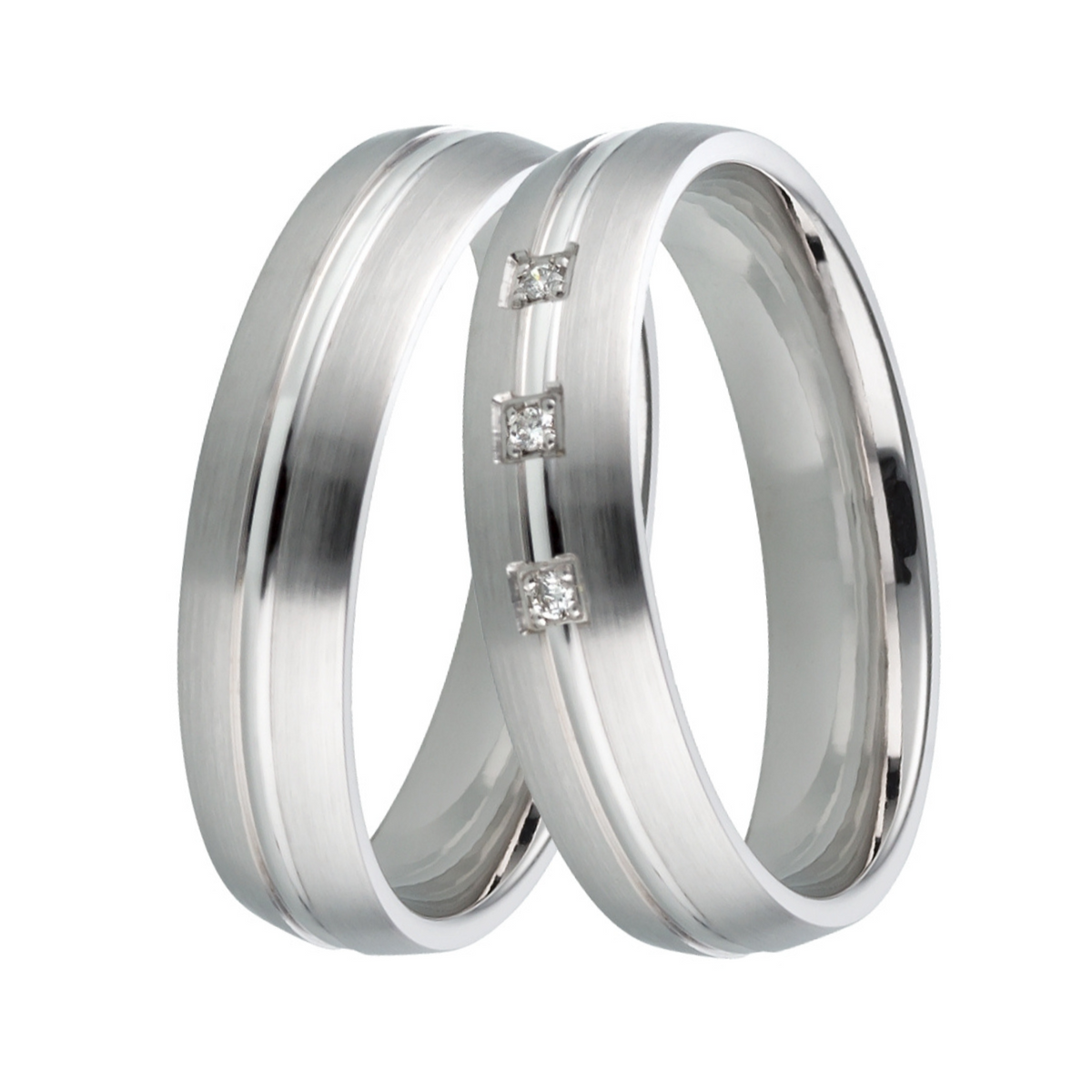 DOOSTI Partnerring / Trauring - PRESENT SILVER