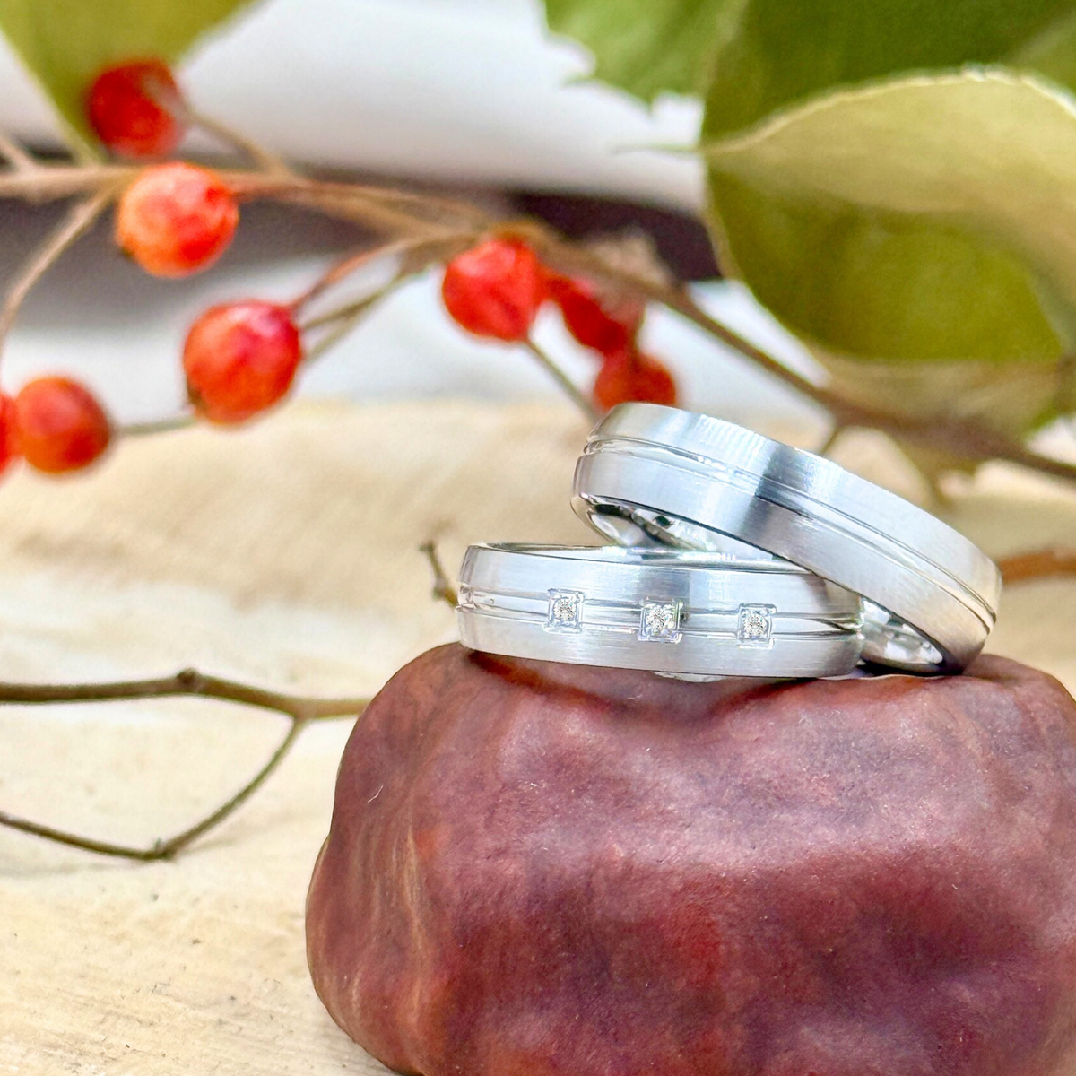 DOOSTI Partnerring / Trauring - PRESENT SILVER