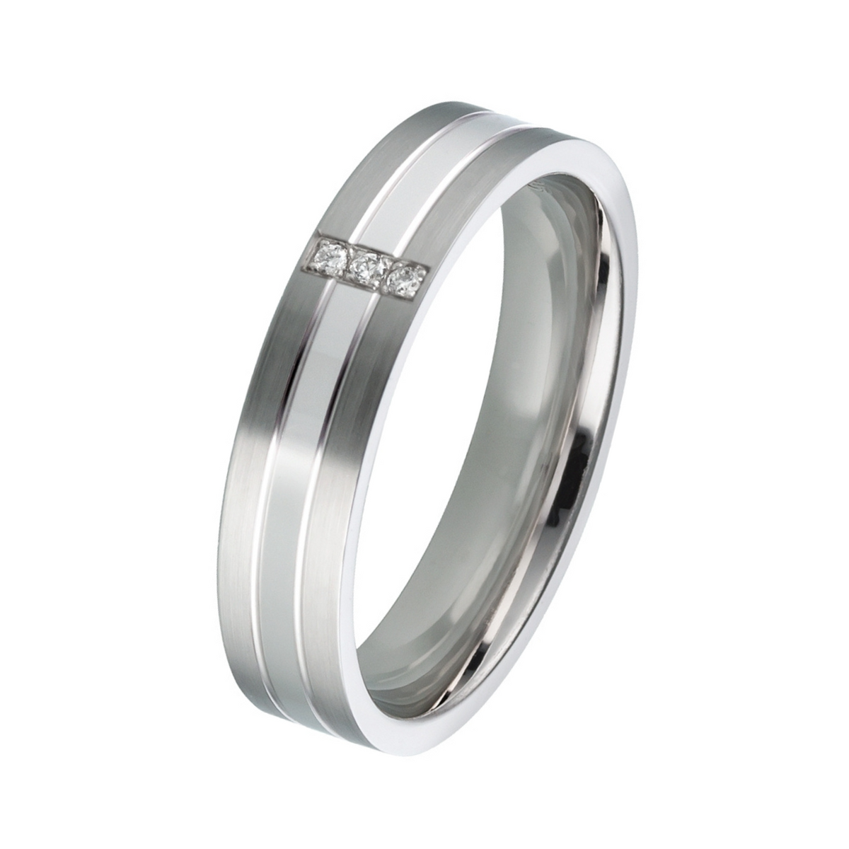 DOOSTI Partnerring / Trauring - FIRE SILVER