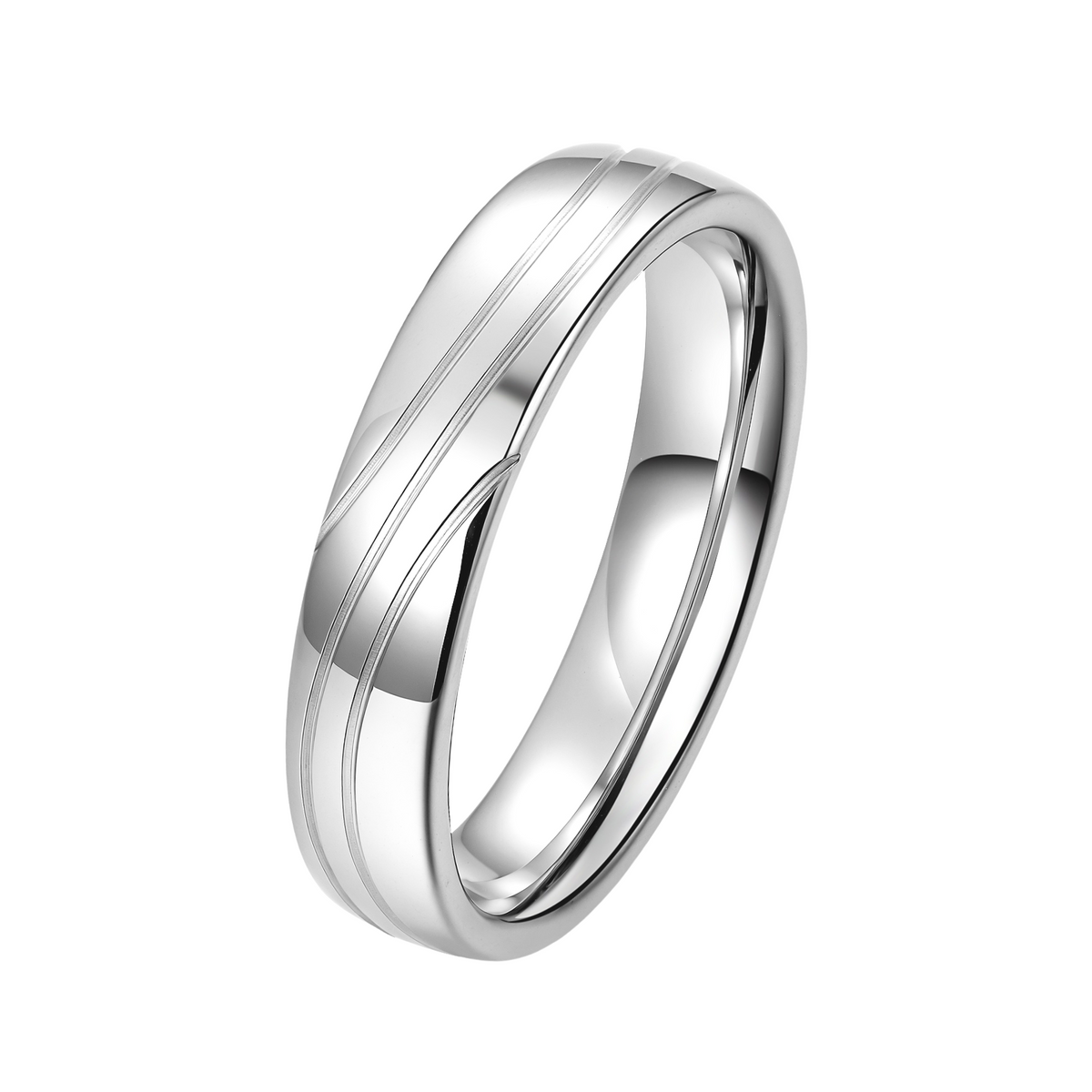 DOOSTI Partnerring / Trauring - LINES SILVER