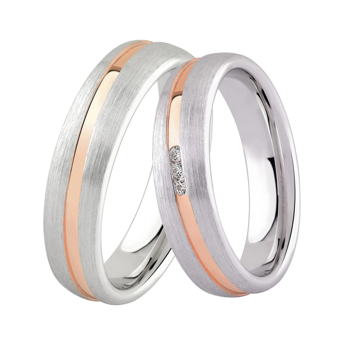 DOOSTI Partnerring / Trauring - HALO ROSE
