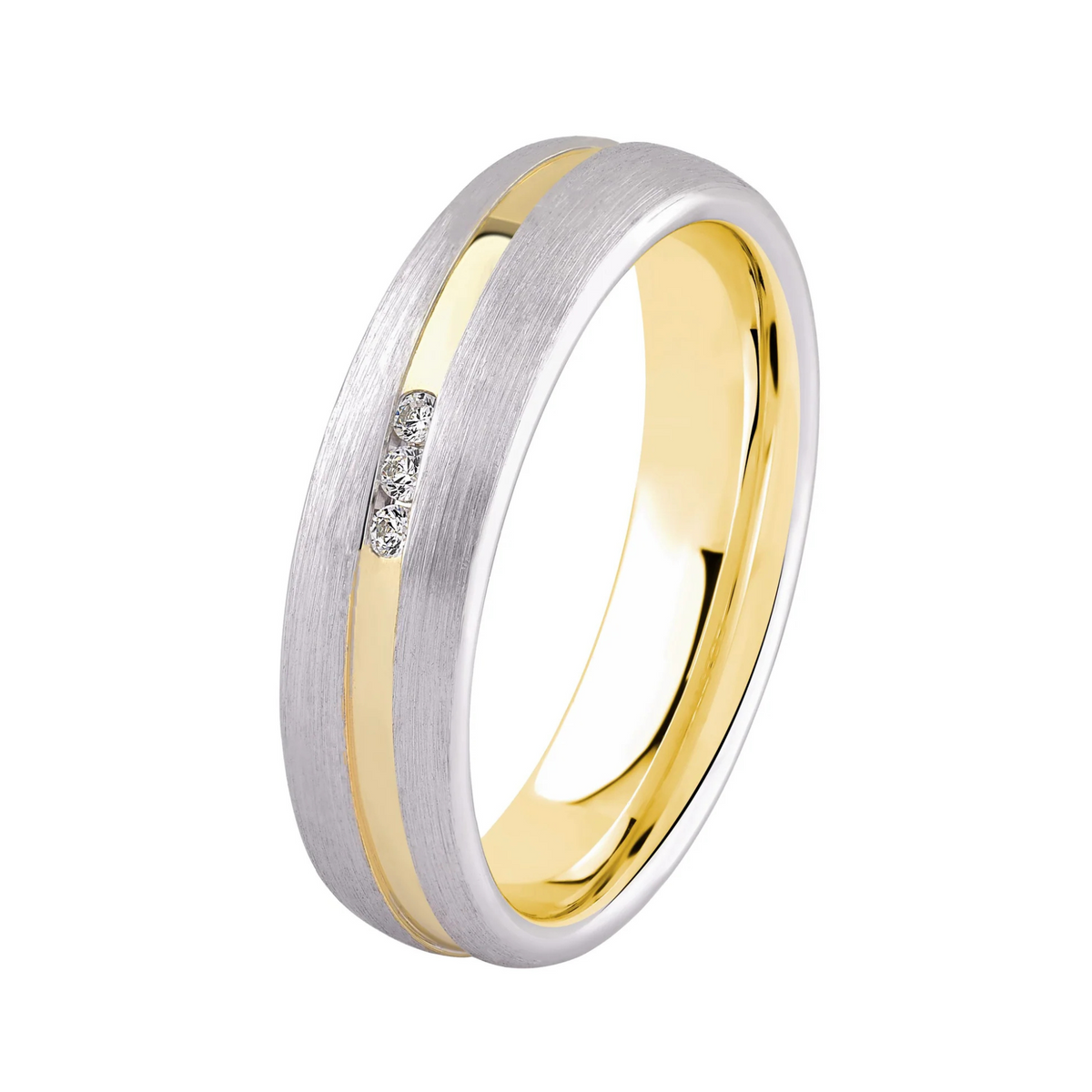 DOOSTI Partnerring / Trauring - HALO YELLOW