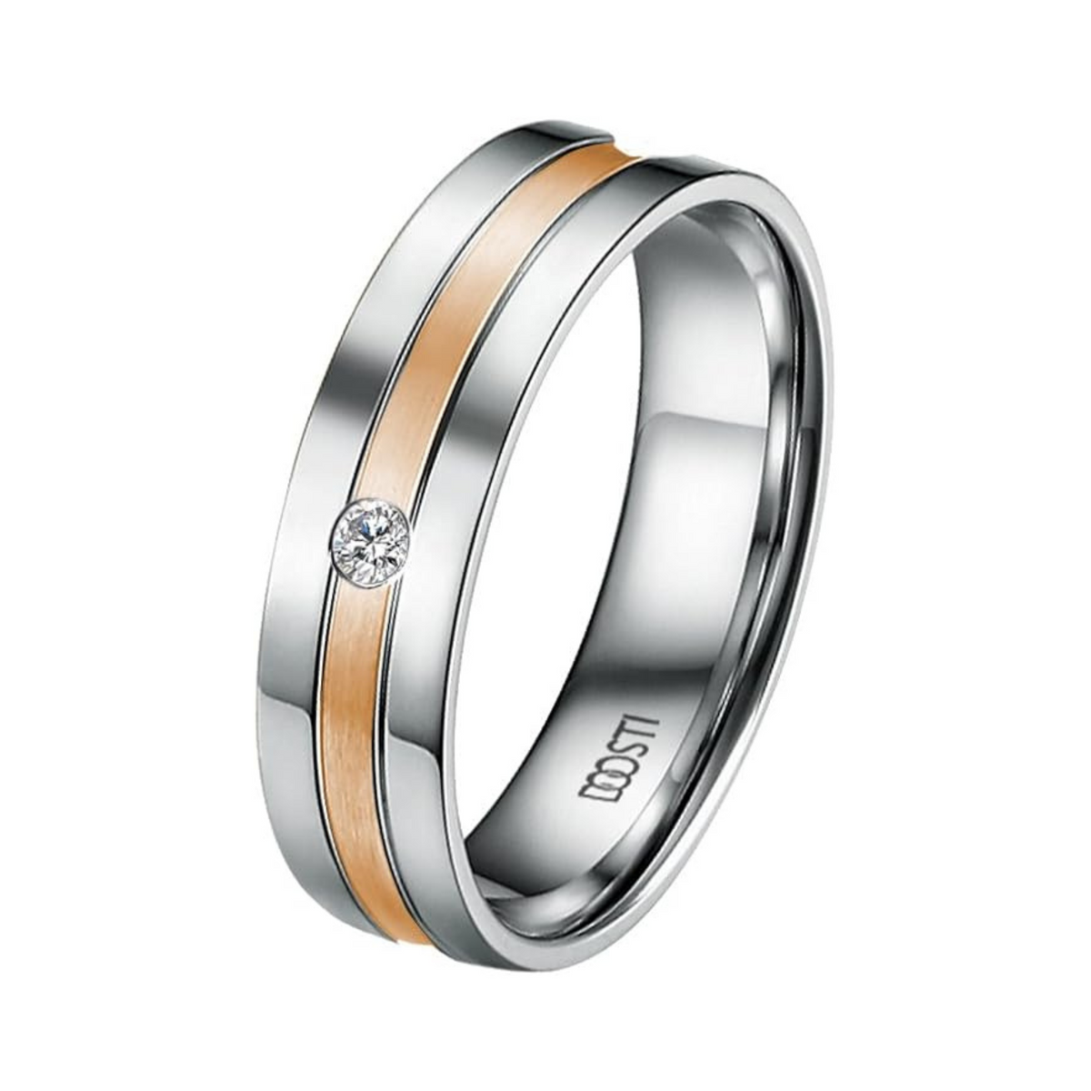 DOOSTI Partnerring / Trauring - TOGETHER BICOLOR