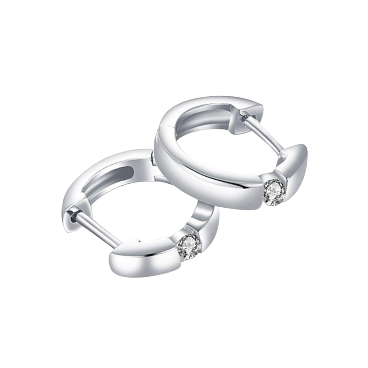 DOOSTI Damen Creolen 925/Silber - Unique