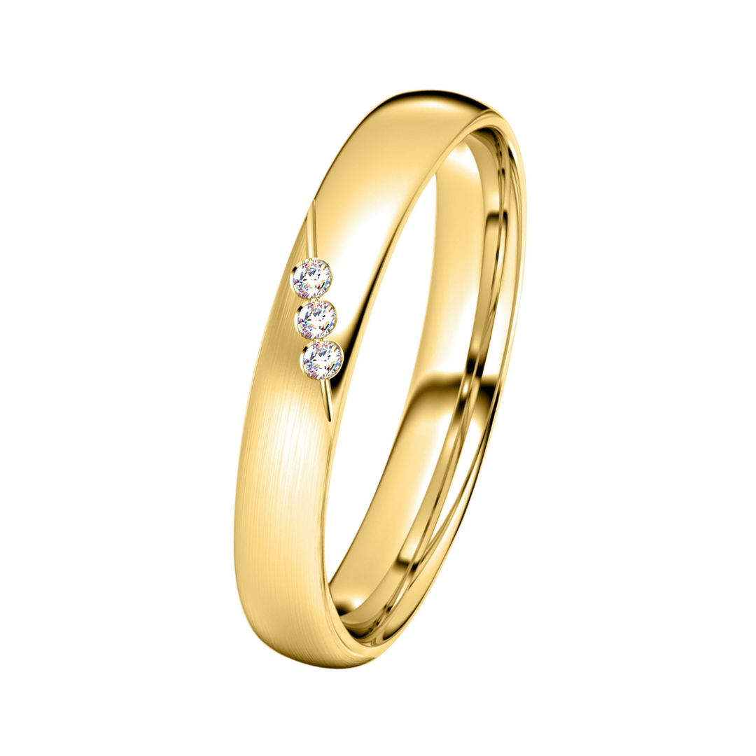 DOOSTI Partnerring / Trauring - SWEET YELLOW