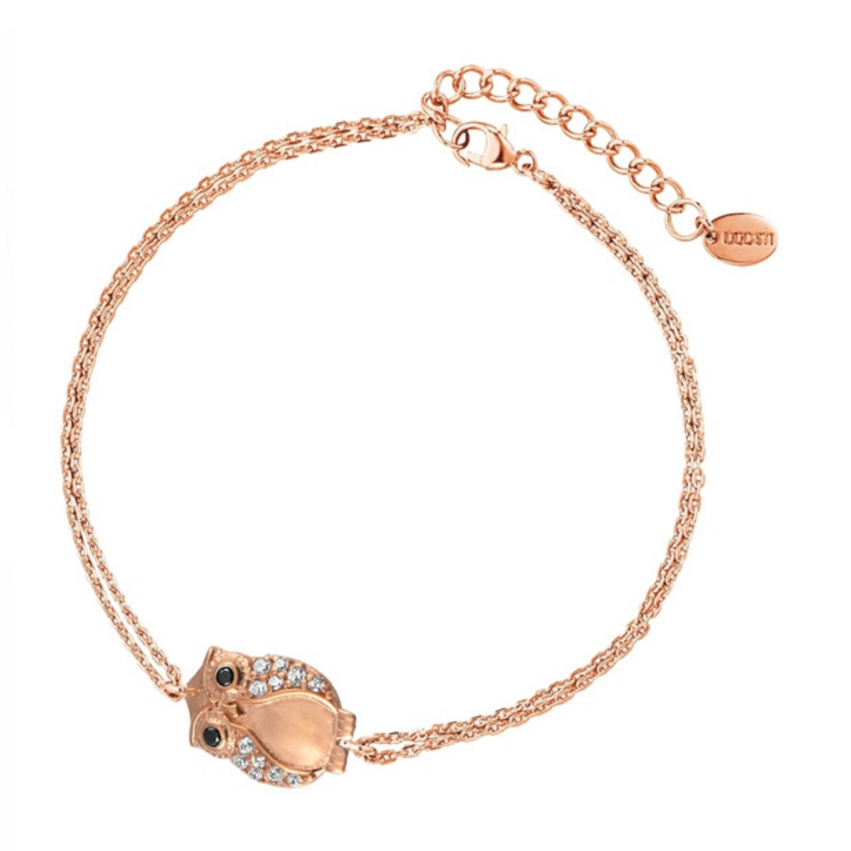 DOOSTI Damen Armband 925/Silber - Eule