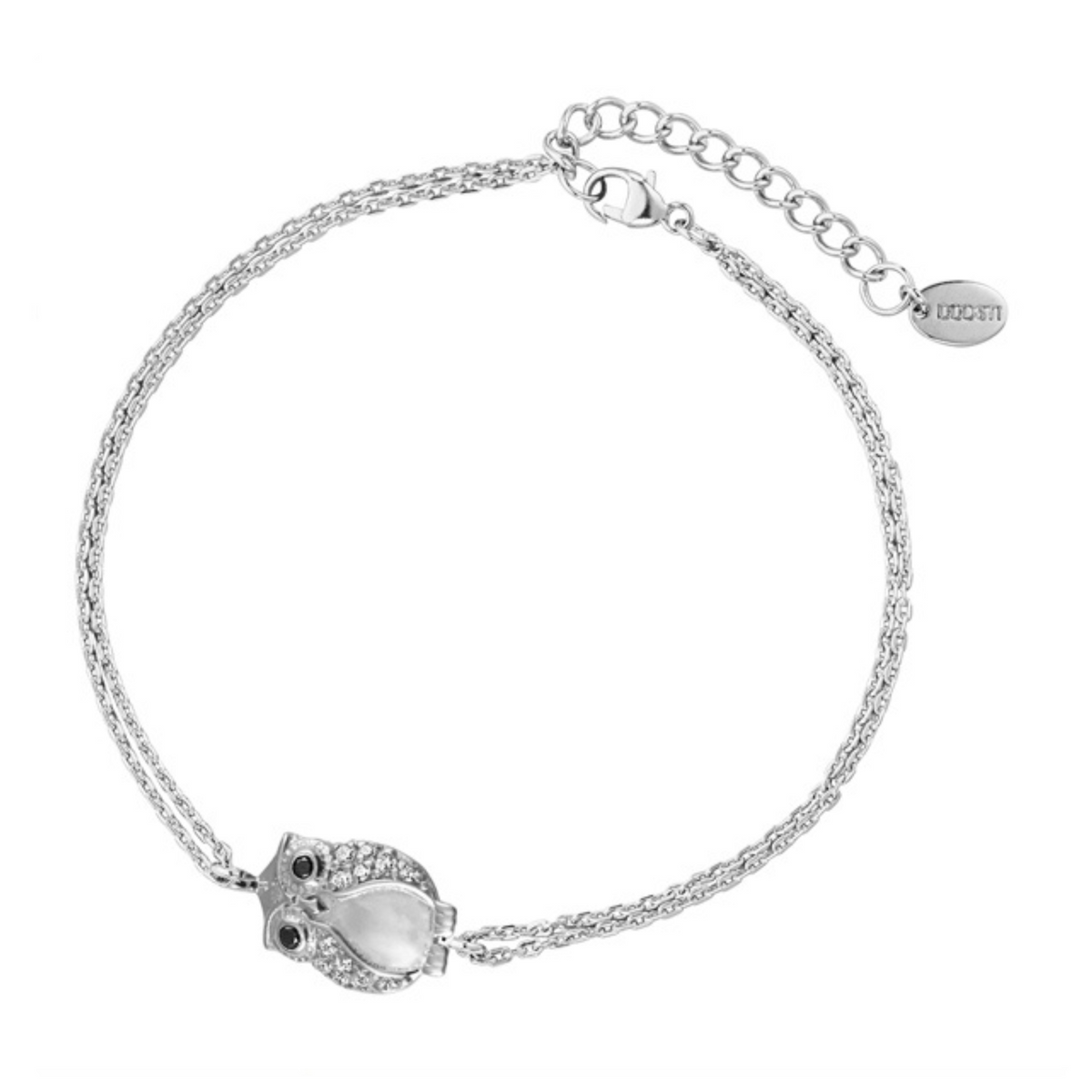 DOOSTI Damen Armband 925/Silber - Eule