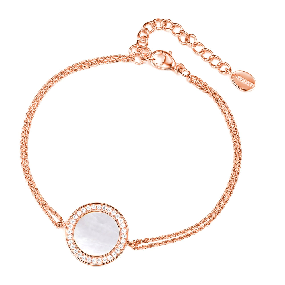 DOOSTI Damen Armband 925/Silber - Perlmutt