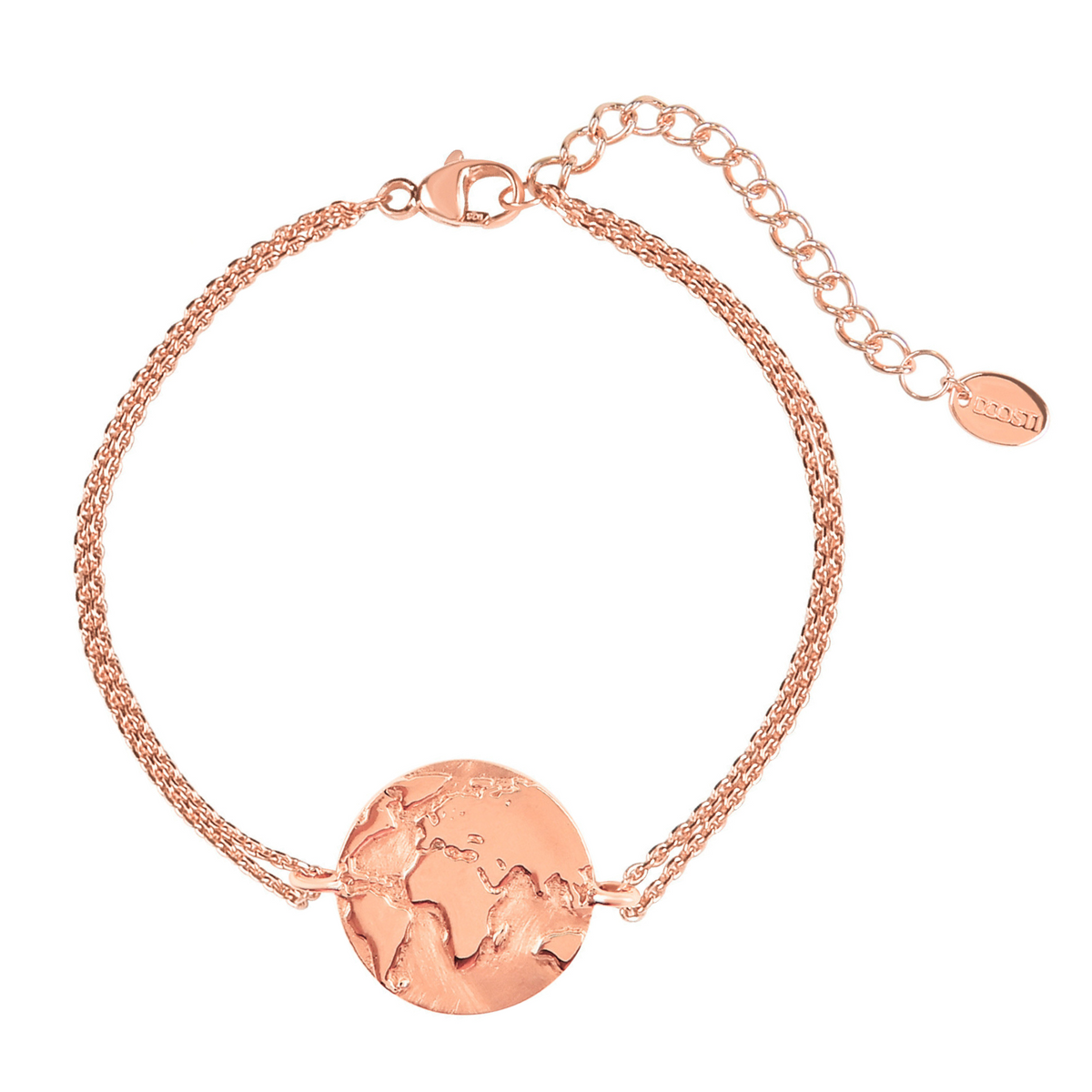 DOOSTI Damen Armband 925/Silber - WELT, ERDE