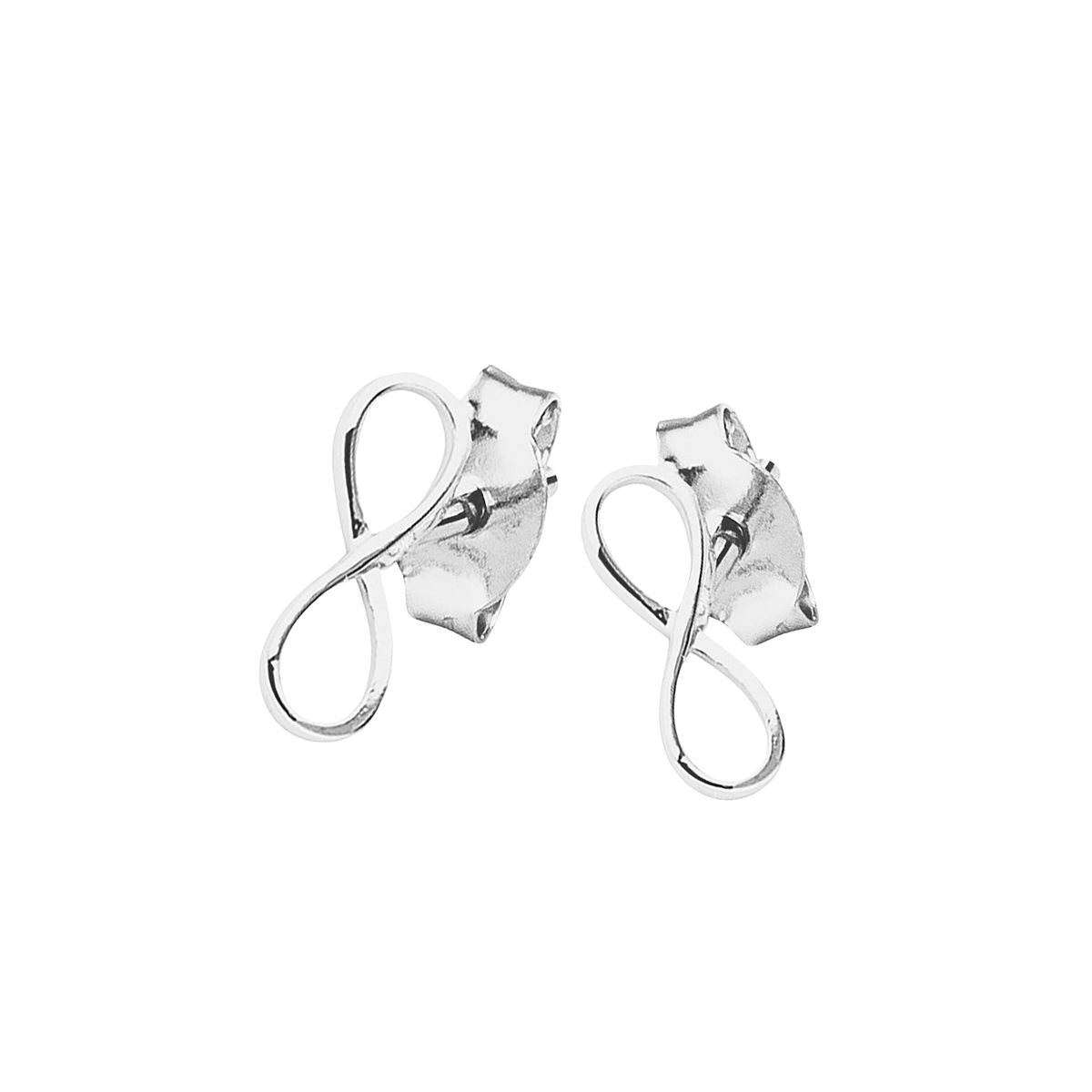 DOOSTI Damen Ohrstecker 925/Silber - Unendlichkeit