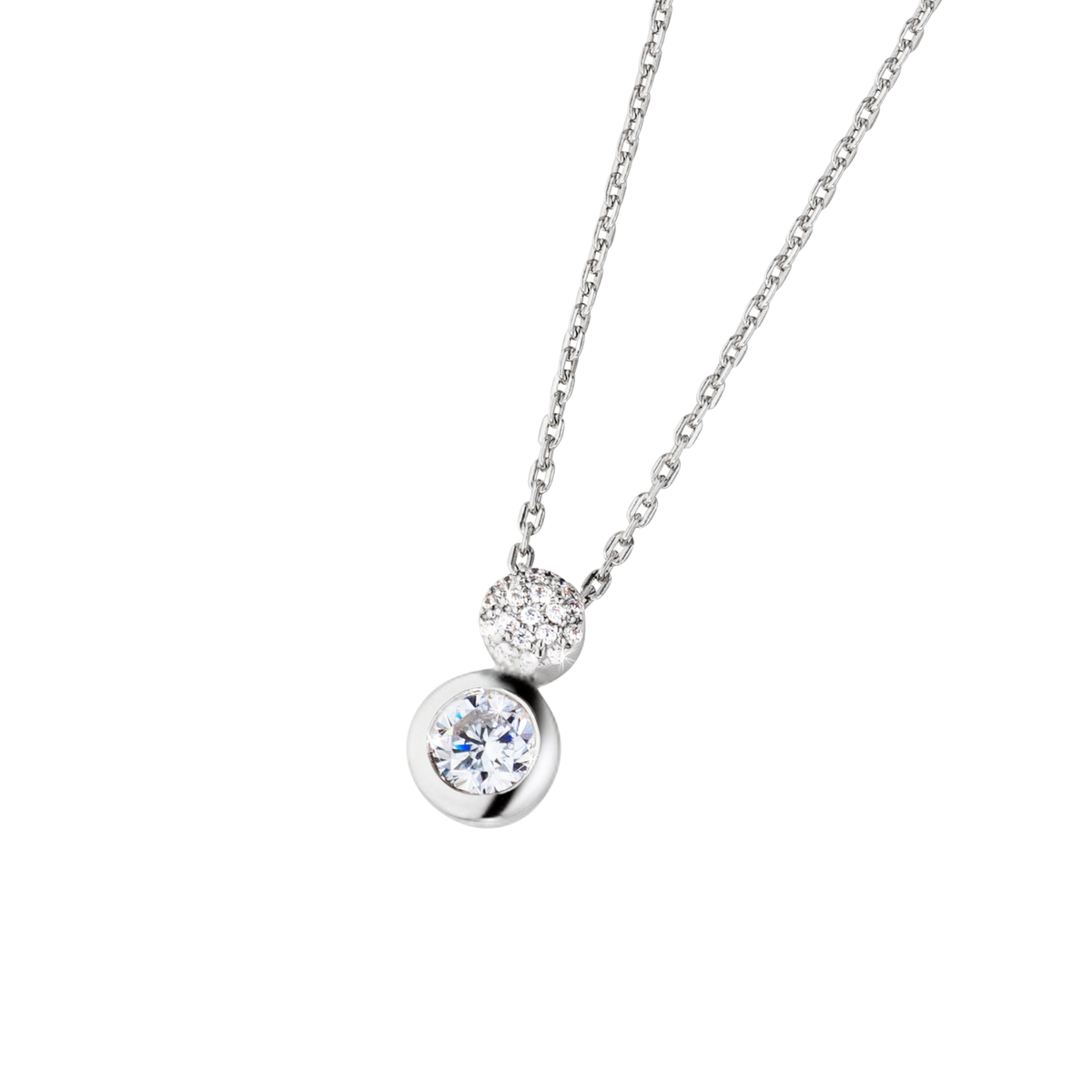 DOOSTI Damen Collier 925/Silber - Kreisduett