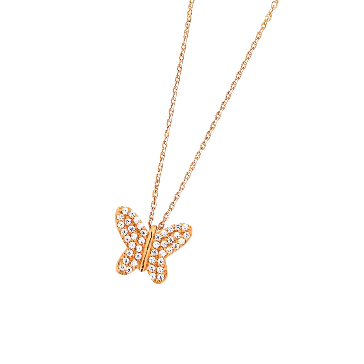 DOOSTI Damen Collier 925/Silber - Schmetterling