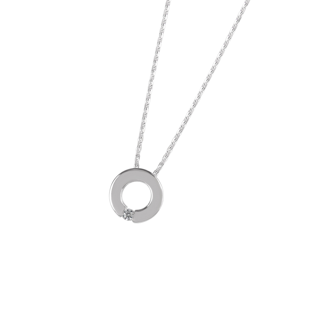 DOOSTI Damen Collier 925/Silber - Kreisglanz