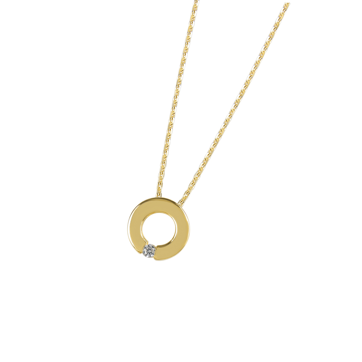 DOOSTI Damen Collier 925/Silber - Kreisglanz